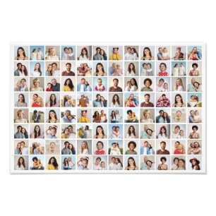Erstellen Sie Ihre eigene 96 Foto Collage Foto Erw