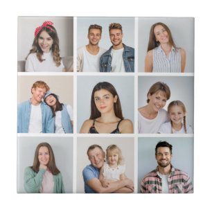 Erstellen Sie Ihre eigene 9-Foto-Collage Fliese