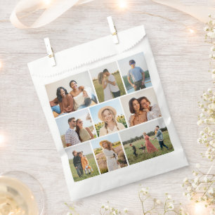 Erstellen Sie Ihre eigene 9-Foto-Collage Geschenktütchen