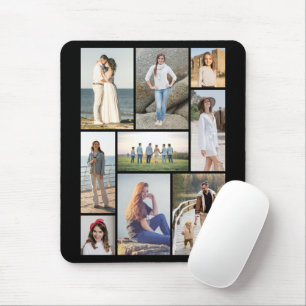 Erstellen Sie Ihre eigene 9-Foto-Collage Mousepad