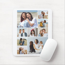 Erstellen Sie Ihre eigene 9-Foto-Collage Mousepad