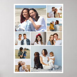 Erstellen Sie Ihre eigene 9-Foto-Collage Poster