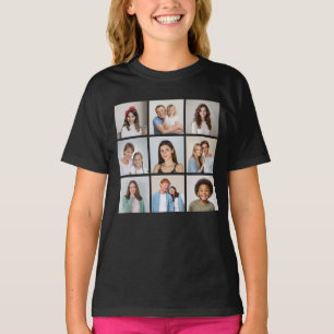 Erstellen Sie Ihre eigene 9-Foto-Collage T-Shirt