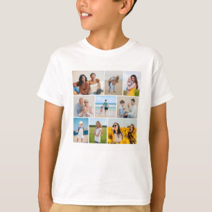 Erstellen Sie Ihre eigene 9-Foto-Collage T-Shirt