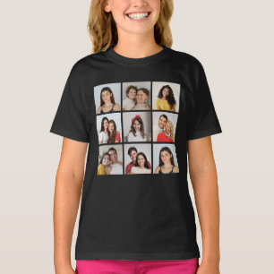 Erstellen Sie Ihre eigene 9-Foto-Collage T-Shirt
