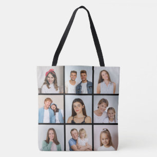 Erstellen Sie Ihre eigene 9-Foto-Collage Tasche