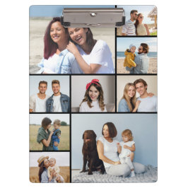 Erstellen Sie Ihre eigene 9 FotoCollage Klemmbrett