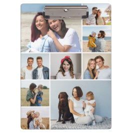 Erstellen Sie Ihre eigene 9 FotoCollage Klemmbrett