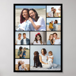 Erstellen Sie Ihre eigene 9 FotoCollage Poster
