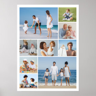 Erstellen Sie Ihre eigene 9 FotoCollage Poster