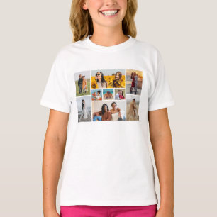 Erstellen Sie Ihre eigene 9 FotoCollage T-Shirt