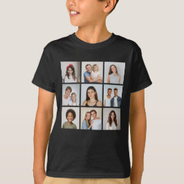 Erstellen Sie Ihre eigene 9 FotoCollage T-Shirt