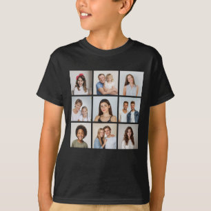 Erstellen Sie Ihre eigene 9 FotoCollage T-Shirt