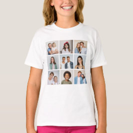 Erstellen Sie Ihre eigene 9 FotoCollage T-Shirt