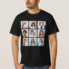Erstellen Sie Ihre eigene 9 FotoCollage T-Shirt