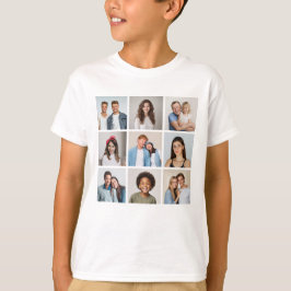 Erstellen Sie Ihre eigene 9 FotoCollage T-Shirt
