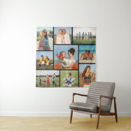 Erstellen Sie Ihre eigene 9 FotoCollage Wandteppich