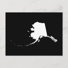 Erstellen Sie Ihre eigene Alaska-Ankündigung Postkarte