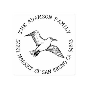 Erstellen Sie Ihre eigene Albatross Name-Rücksende Gummistempel