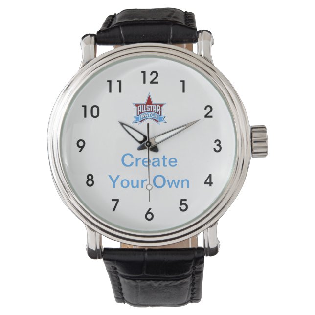 Erstellen Sie Ihre eigene AllStar-Uhr Armbanduhr (Vorderseite)