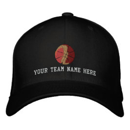 Erstellen Sie Ihre eigene Basketballkappe Bestickte Baseballkappe