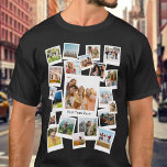 Erstellen Sie Ihre eigene benutzerdefinierte 21-Fo T-Shirt<br><div class="desc">Erstellen Sie Ihren eigenen,  modernen Collage T - Shirt mit 21 Ihrer Lieblingsfotos in einem trendig überlappenden Retro-Instant-Film-Stil. Fügen Sie Ihren eigenen,  benutzerdefinierten Text für jeden Anlass hinzu.</div>