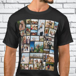 Erstellen Sie Ihre eigene benutzerdefinierte 36-Fo T-Shirt<br><div class="desc">Machen Sie Ihren eigenen Foto-T - Shirt mit 36 Ihrer hochgeschätzten Erinnerungen in einer modernen Grid-Stil Foto Collage. Fügen Sie einfach Ihre Bilder für Ihre individuelle Foto-Wohngestaltung oder ein personalisiertes Geschenk für Familie und Freunde hinzu.</div>