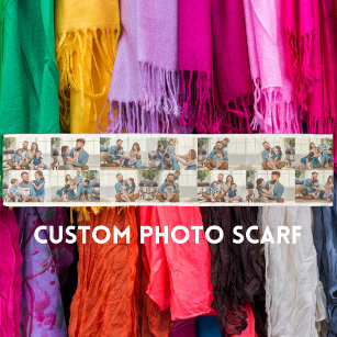 Erstellen Sie Ihre eigene benutzerdefinierte Foto- Schal