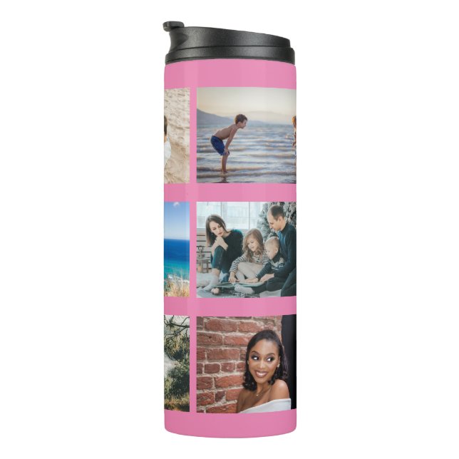 Erstellen Sie Ihre eigene benutzerdefinierte Foto- Thermosbecher (Nach rechts gedreht)