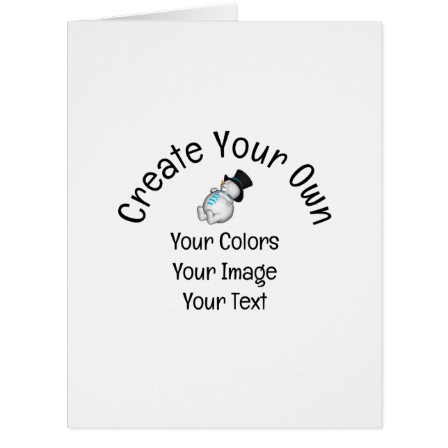 Erstellen Sie Ihre eigene benutzerdefinierte Karte (Vorderseite)