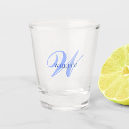 Erstellen Sie Ihre eigene benutzerdefinierte Monog Schnapsglas