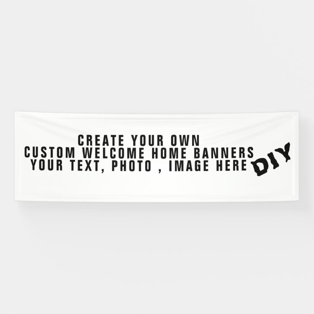 Erstellen Sie Ihre eigene benutzerdefinierte Perso Banner (Horizontal)