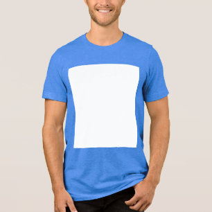 Erstellen Sie Ihre eigene benutzerdefinierte weiße Tri-Blend Shirt