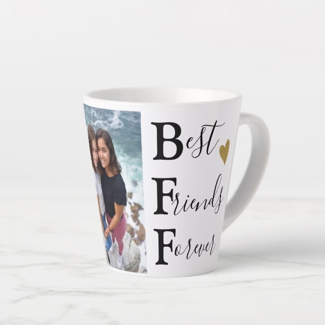 Erstellen Sie Ihre eigene BESTE FREUNDIN Best Frie Milchtasse (Rechte Ecke)