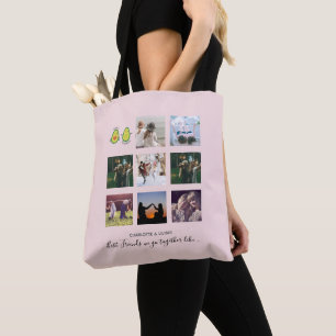 Erstellen Sie Ihre eigene BESTE FREUNDIN Foto Coll Tasche