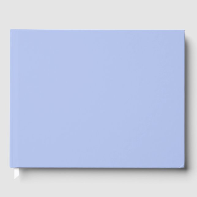 Erstellen Sie Ihre eigene Blue Wedding Gästebuch (Vorderseite)