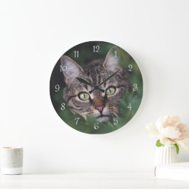 Erstellen Sie Ihre eigene Chat-Foto-Runde Wall-Uhr Große Wanduhr