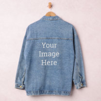 Erstellen Sie Ihre eigene Denim Jacket für Frauen Jeansjacke