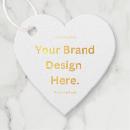 Erstellen Sie Ihre eigene Design- und Druckformel- Geschenkanhänger