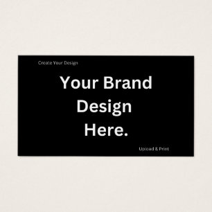 Erstellen Sie Ihre eigene Design- und Print-Visite