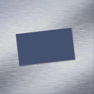 Erstellen Sie Ihre eigene dunkelblaue benutzerdefi Magnetische Visitenkarte