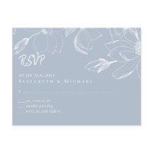 Erstellen Sie Ihre eigene Dusty Blue White Magnoli