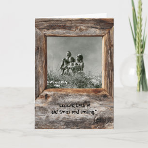 Erstellen Sie Ihre eigene einfache 5" x 7" Fotokar Dankeskarte