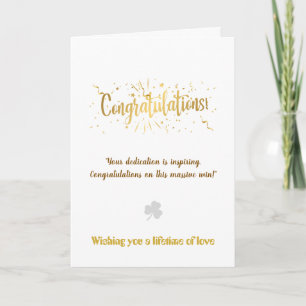 Erstellen Sie Ihre eigene einfache 5x7 Gratulation Karte