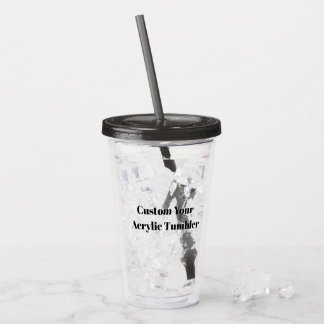 Erstellen Sie Ihre eigene einfache benutzerdefinie Acryltrinkbecher