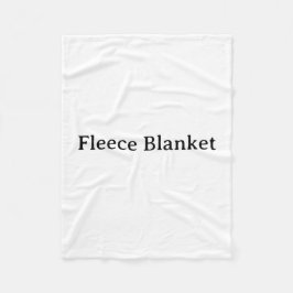 Erstellen Sie Ihre eigene einfache benutzerdefinie Fleecedecke