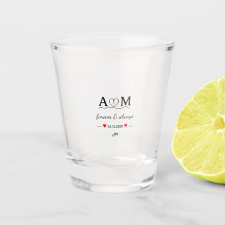 Erstellen Sie Ihre eigene einfache Markenförderung Schnapsglas