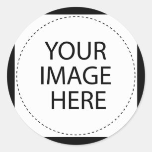 ERSTELLEN SIE IHRE EIGENE - ENTwerfen SIE IHRE EIG Runder Aufkleber
