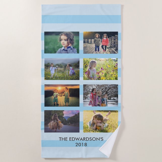 Erstellen Sie Ihre eigene Familienkollektion für F Strandtuch (Vorderseite)