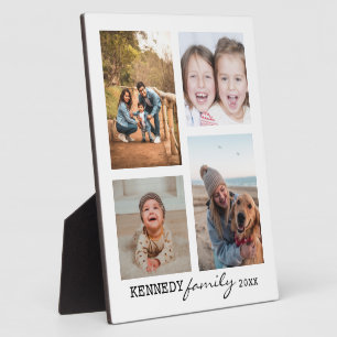 Erstellen Sie Ihre eigene Familienname 4 FotoColla Fotoplatte